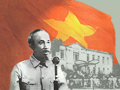 Chủ tịch Hồ Chí Minh trang trọng đọc bản Tuyên ngôn độc lập